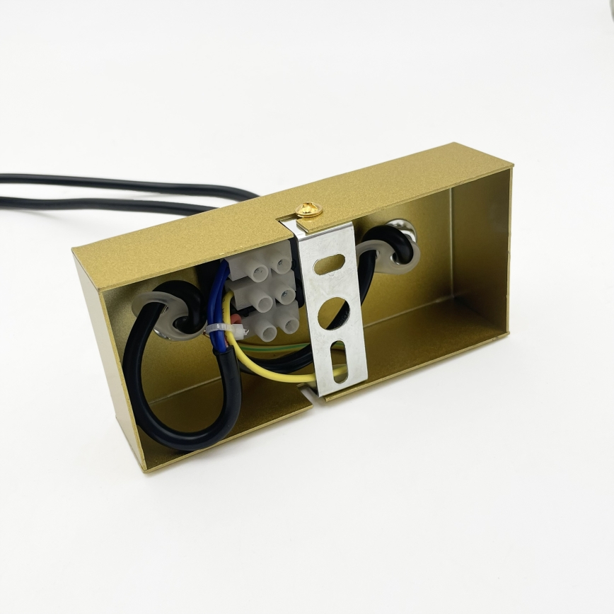 Brilagi - kaabliga riputatav lühter MALONY 6xE14/20W/230V kuldne