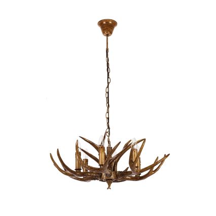 Brilagi - Ketiga kroonlühter DEER 6xE14/10W/230V Ø 70 cm