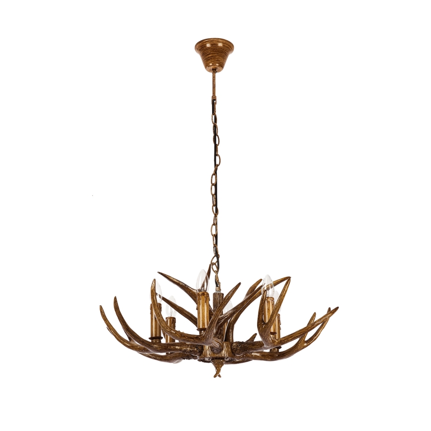 Brilagi - Ketiga kroonlühter DEER 6xE14/10W/230V Ø 70 cm