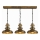 Brilagi - ketiga kroonlühter PYRONIC 3xE27/40W/230V pronks/patina