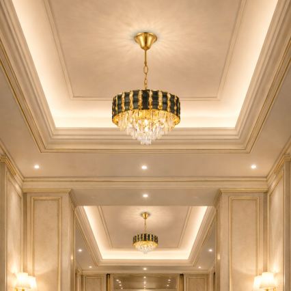 Brilagi - ketiga lühter CRISTAL 5xE14/40W/230V läbimõõt 38 cm