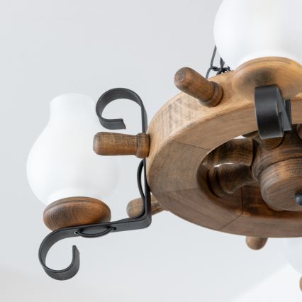 Brilagi - Ketiga lühter TIMONA 4xE14/40W/230V Ø 50 cm pöök