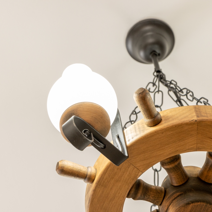 Brilagi - Ketiga lühter TIMONA 4xE14/40W/230V Ø 50 cm pöök