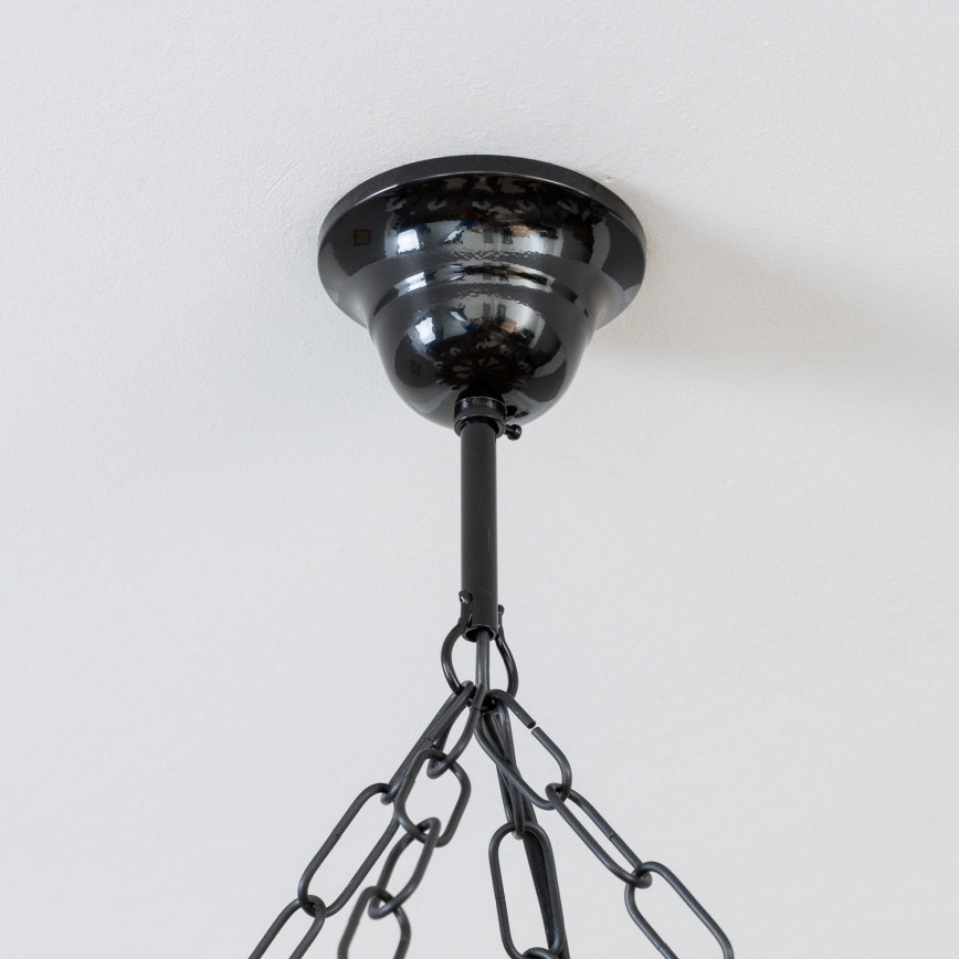 Brilagi - ketiga lühter TIMONA 8xE14/40W/230V, läbimõõt 70 cm, pöök