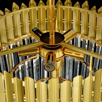 Brilagi - Ketiga ripplühter CRISTAL 5xE14/40W/230V, läbimõõt 45 cm