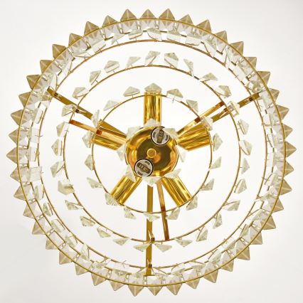 Brilagi - Ketiga ripplühter CRISTAL 5xE14/40W/230V, läbimõõt 45 cm