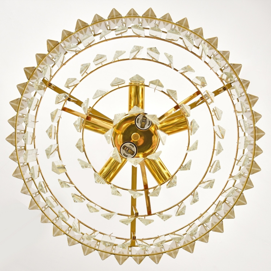 Brilagi - Ketiga ripplühter CRISTAL 5xE14/40W/230V, läbimõõt 45 cm