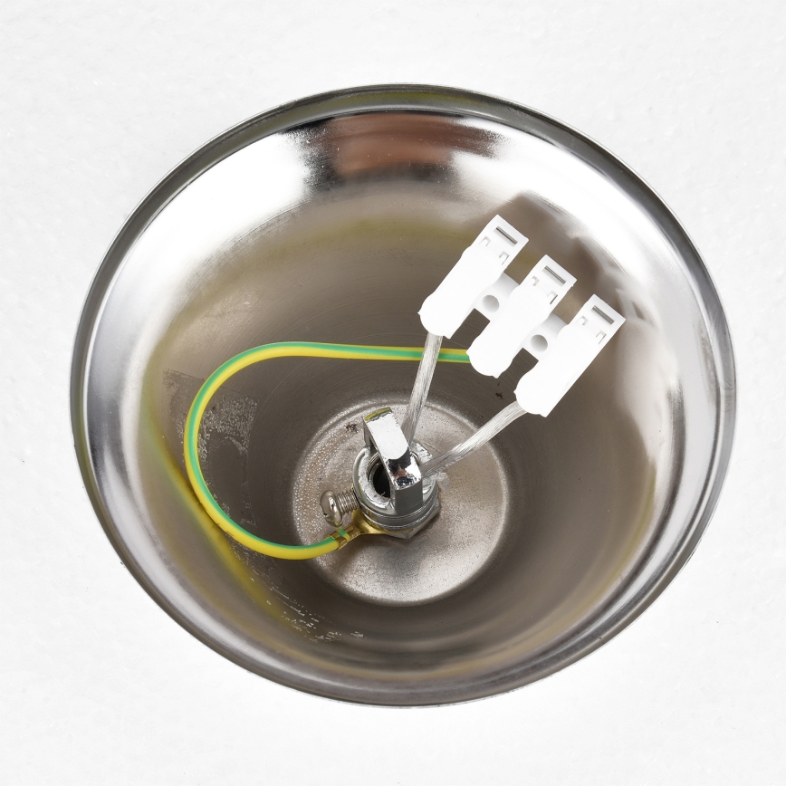 Brilagi - ketiga ripplühter ECLIPSE 5xE14/10W/230V, läbimõõt 38 cm, hõbedane