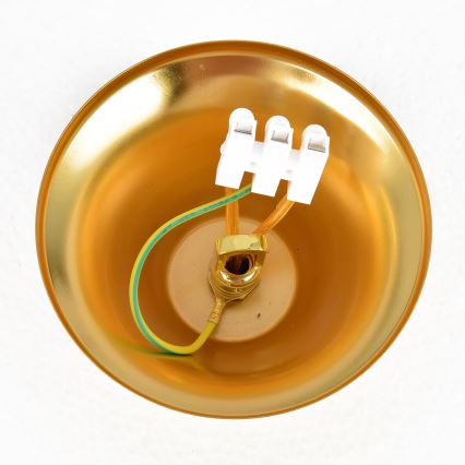 Brilagi - Ketiga ripplühter ECLIPSE 7xE14/10W/230V, läbimõõt 48 cm, kuldne