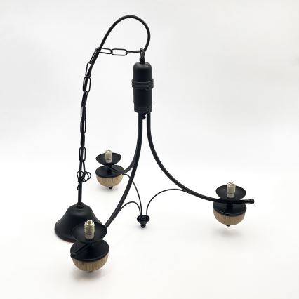BRILAGI - ketiga rippuv LED-kroonlühter COTTAGE 3xG9/40W/230V tamm/valge