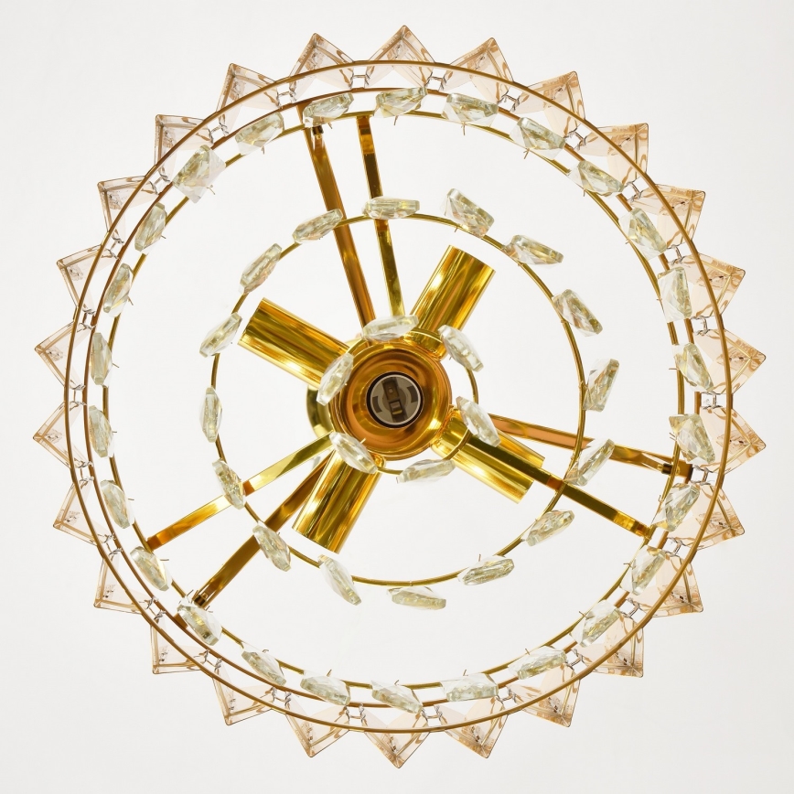 Brilagi - ketiga riputatav lühter CRISTAL 5xE14/40W/230V läbimõõt 38 cm