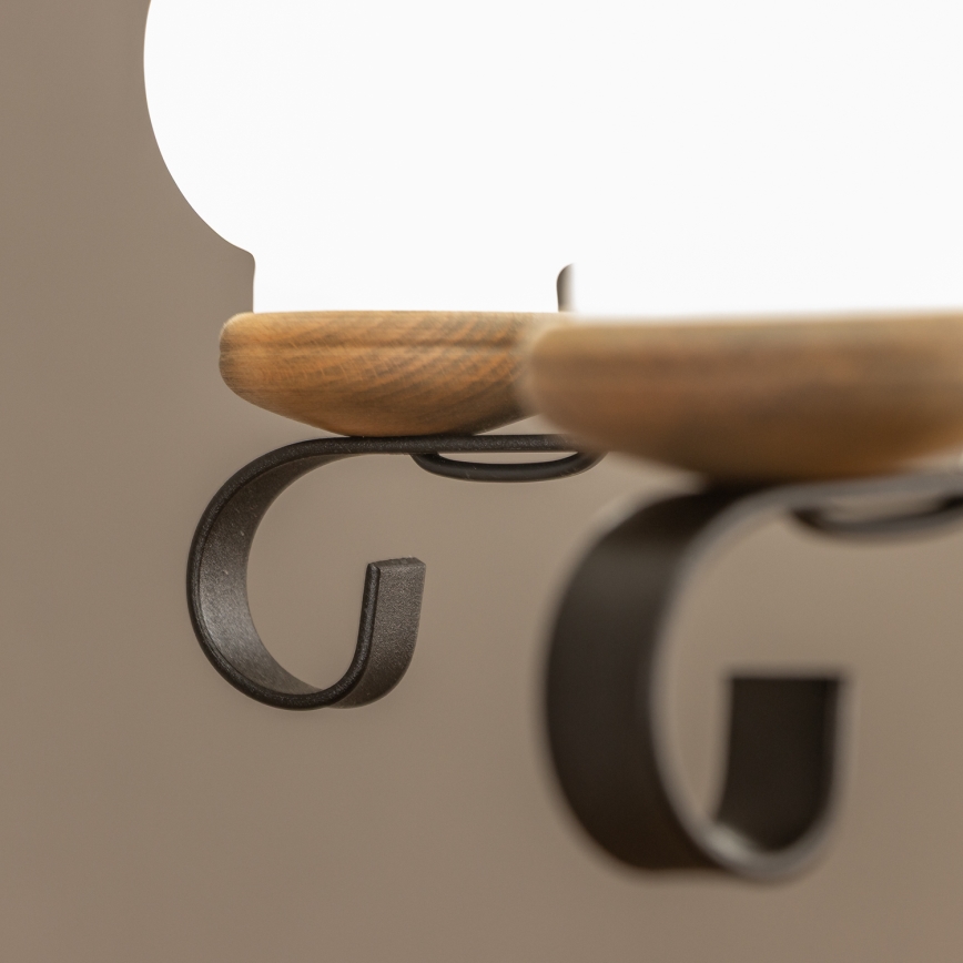 Brilagi - Ketiga riputatav lühter ROATA 5xE14/40W/230V Ø 50 cm pöök