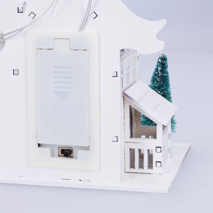 Brilagi - kirikukujuline LED-jõulukaunistus LED/2xAA