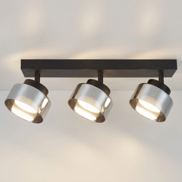 Brilagi - Kohavalgusti AURA LUX 3xGX53/30W/230V must/suitsuhall