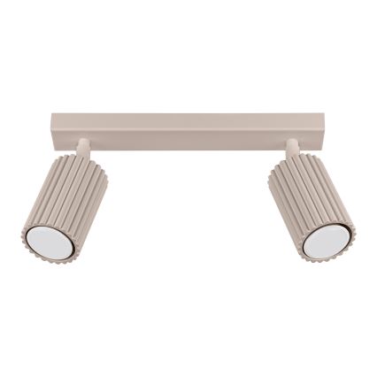 Brilagi - Kohtvalgusti CRESTO 2xGU10/10W/230V taupe