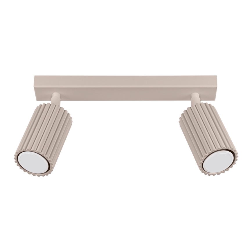 Brilagi - Kohtvalgusti CRESTO 2xGU10/10W/230V taupe