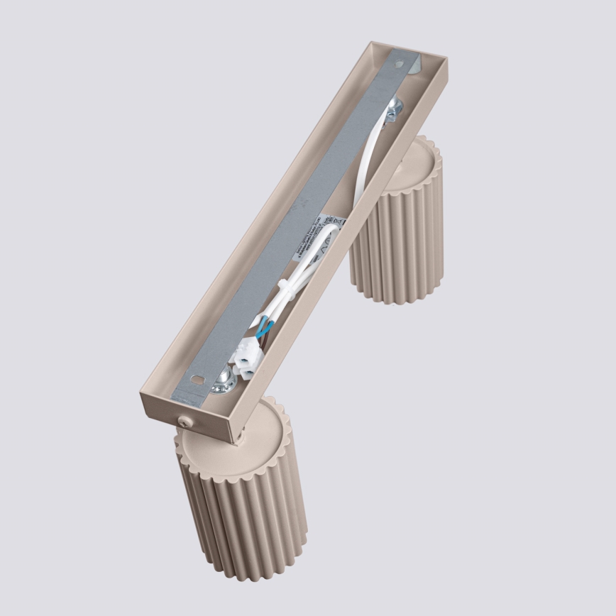 Brilagi - Kohtvalgusti CRESTO 2xGU10/10W/230V taupe