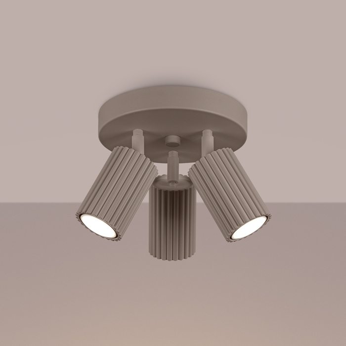 Brilagi - Kohtvalgusti CRESTO 3xGU10/10W/230V taupe