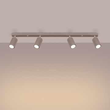 Brilagi - Kohtvalgusti CRESTO 4xGU10/10W/230V taupe