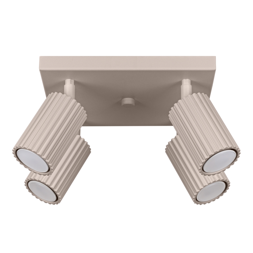 Brilagi - Kohtvalgusti CRESTO 4xGU10/10W/230V taupe