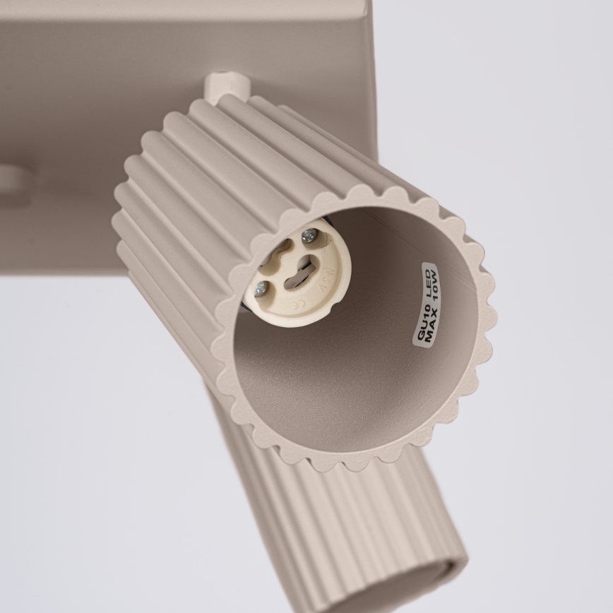 Brilagi - Kohtvalgusti CRESTO 4xGU10/10W/230V taupe
