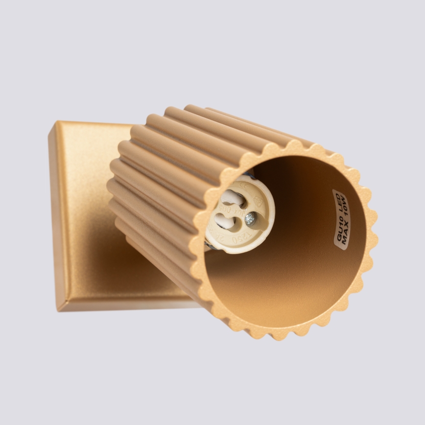 Brilagi - Kohtvalgusti seinale CRESTO 1xGU10/10W/230V kuldne