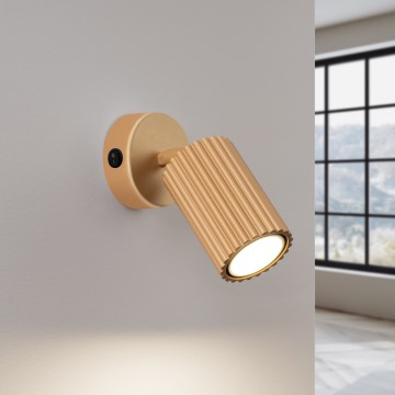 Brilagi - Kohtvalgusti seinale CRESTO 1xGU10/10W/230V kuldne