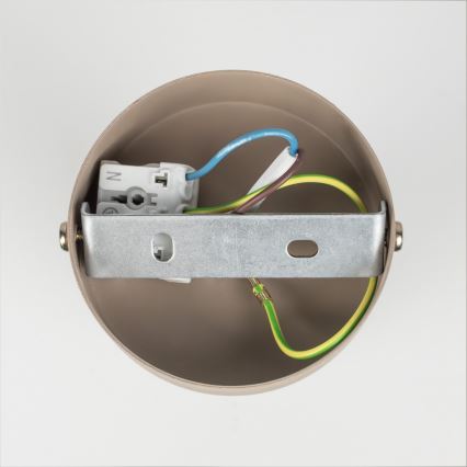 Brilagi - Kohtvalgusti seinale POKER 1xGU10/25W/230V beež/kuldne