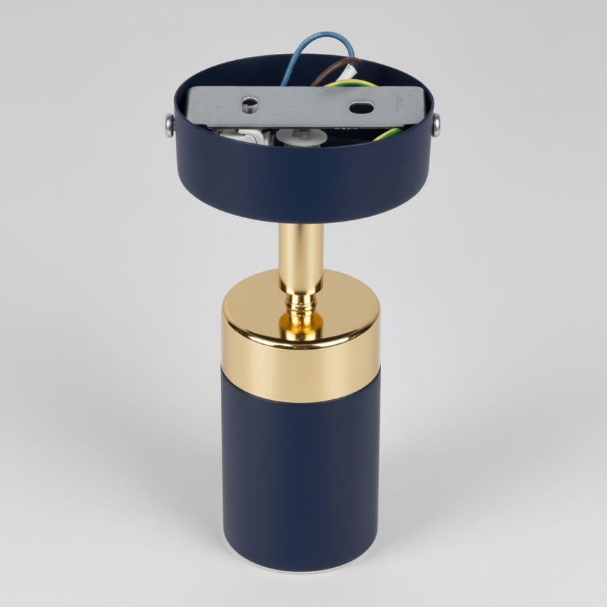 Brilagi - Kohtvalgusti seinale POKER 1xGU10/25W/230V sinine/kuldne