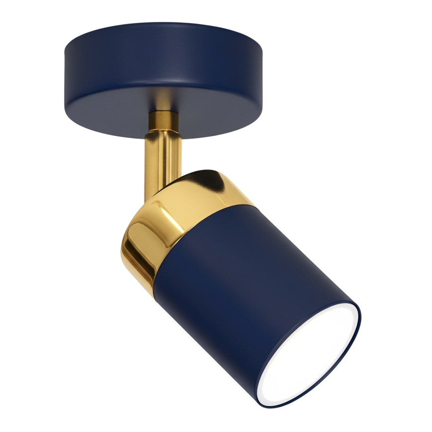 Brilagi - Kohtvalgusti seinale POKER 1xGU10/25W/230V sinine/kuldne