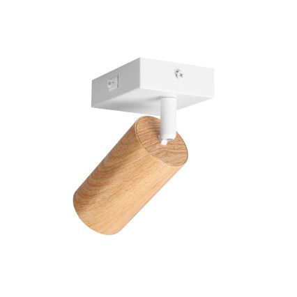 Brilagi - Kohtvalgusti seinale SELE 1xGU10/30W/230V valge/tammepuidu kaunistus