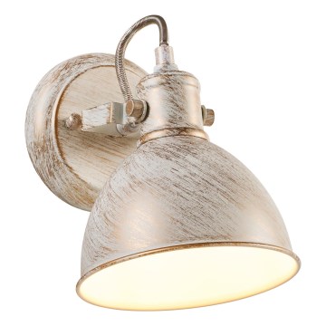 Brilagi - Kohtvalgusti seinale TECHNO 1xE27/60W/230V kreemikas/paatina