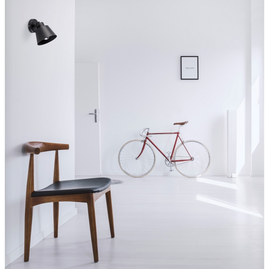 Brilagi - Kohtvalgusti seinale TECHNO 1xE27/60W/230V must