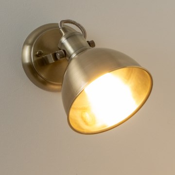 Brilagi - Kohtvalgusti seinale TECHNO 1xE27/60W/230V pronks
