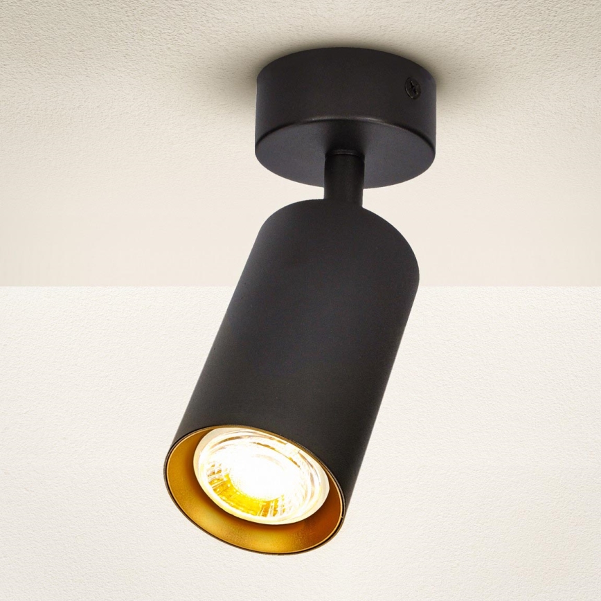 Brilagi - Kohtvalgusti SELE 1xGU10/30W/230V must/kuldne