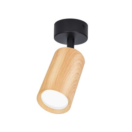 Brilagi - Kohtvalgusti SELE 1xGU10/30W/230V must/tammepuidu kaunistus
