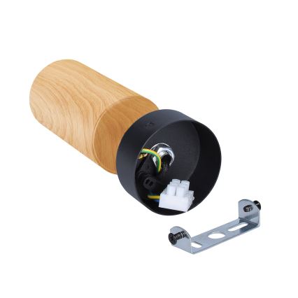 Brilagi - Kohtvalgusti SELE 1xGU10/30W/230V must/tammepuidu kaunistus