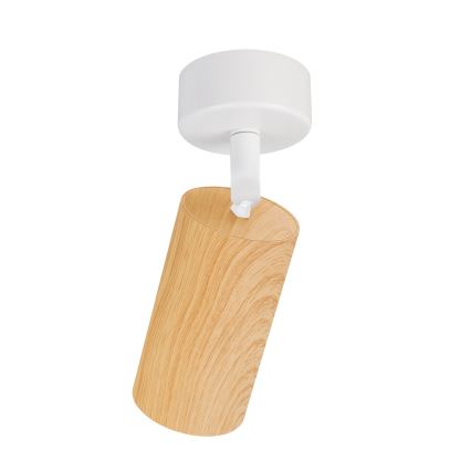 Brilagi - Kohtvalgusti SELE 1xGU10/30W/230V valge/tammepuidu kaunistus