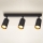 Brilagi - Kohtvalgusti SELE 3xGU10/30W/230V must/kuldne