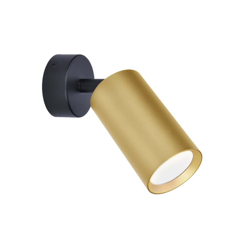 Brilagi - Kohtvalgusti SELE GOLDEN 1xGU10/30W/230V must/kuldne