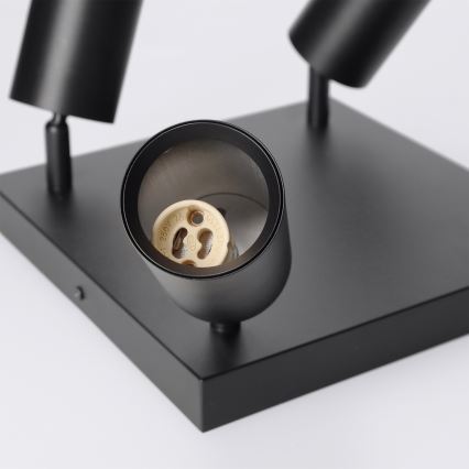 Brilagi - kohtvalgusti SELE SQUARE 4xGU10/30W/230V must