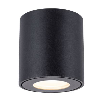 Brilagi - Kohtvalgusti vannituppa MIA 1xGU10/30W/230V 84x80 mm must IP54
