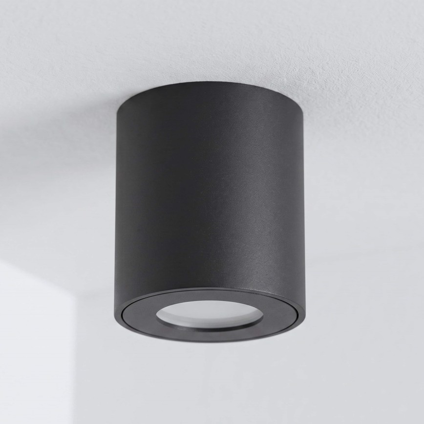 BRILAGI - Kohtvalgusti vannituppa MIA 1xGU10/30W/230V 84x80 mm must IP54