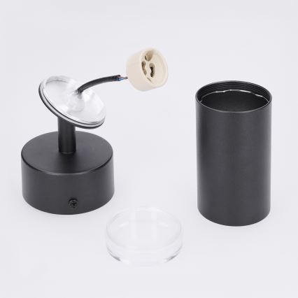 Brilagi - Kohtvalgusti vannituppa SELE 1xGU10/30W/230V IP44 must