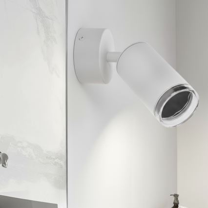 Brilagi - Kohtvalgusti vannituppa SELE 1xGU10/30W/230V IP44 valge