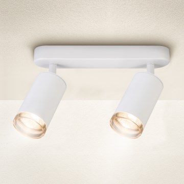 Brilagi - Kohtvalgusti vannituppa SELE 2xGU10/30W/230V IP44 valge