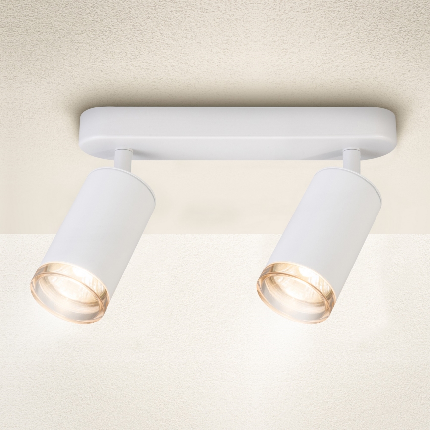 Brilagi - Kohtvalgusti vannituppa SELE 2xGU10/30W/230V IP44 valge
