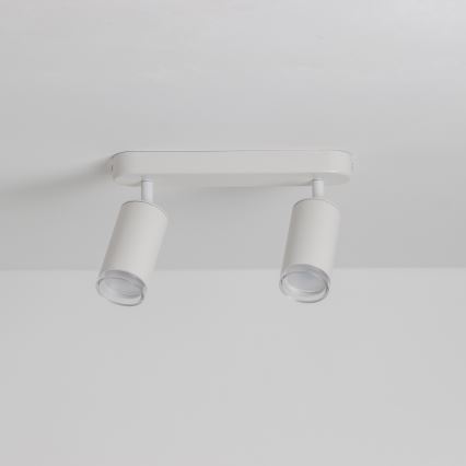 Brilagi - Kohtvalgusti vannituppa SELE 2xGU10/30W/230V IP44 valge