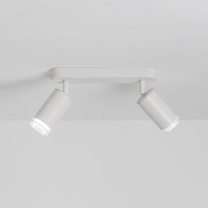 Brilagi - Kohtvalgusti vannituppa SELE 2xGU10/30W/230V IP44 valge