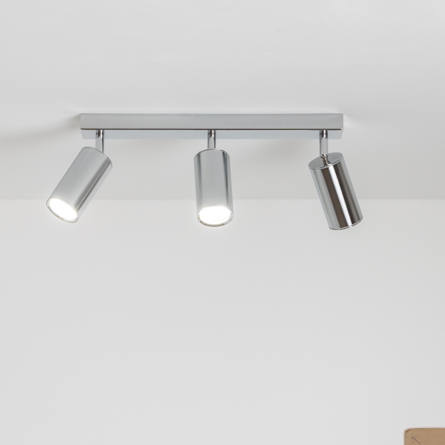 Brilagi - Kohtvalgusti vannituppa SELE 3xGU10/30W/230V IP44 läikiv kroom